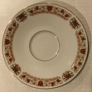 4 Saucers “Royal Palace” By Empress China 6”